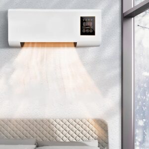 Настінний мобільний кондиціонер – Wall Air Cooler, обігрівач настінний, тепловентилятор. настінний вентилятор